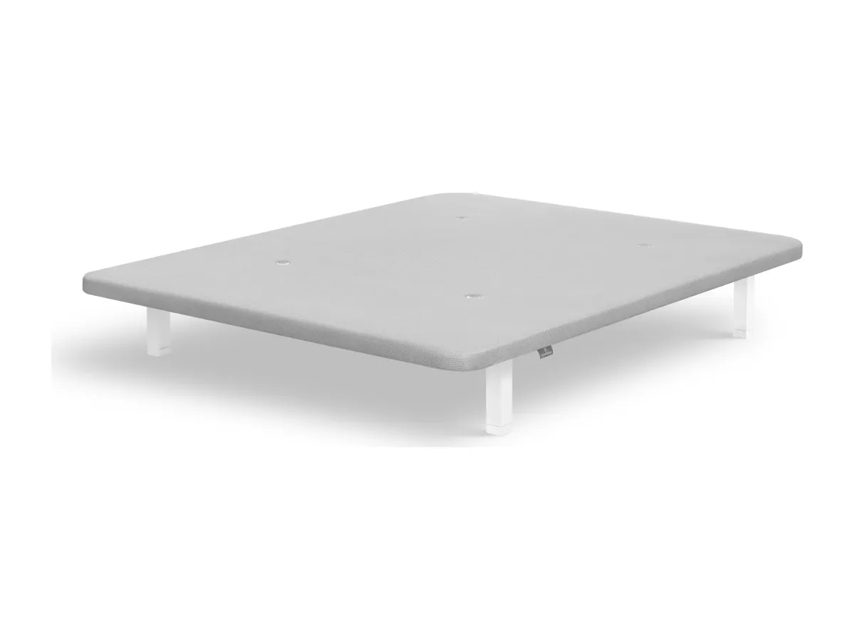 Base tapizada Concept en acabado gris